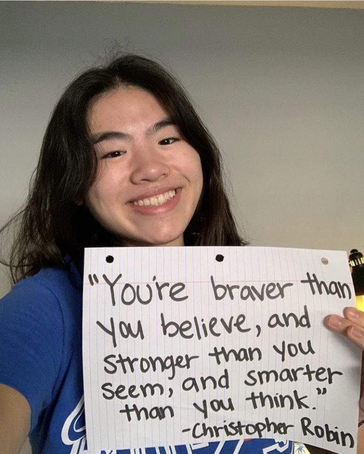 Sophomore Fiona Ngo shares her favorite quotes to inspire and uplift followers. 